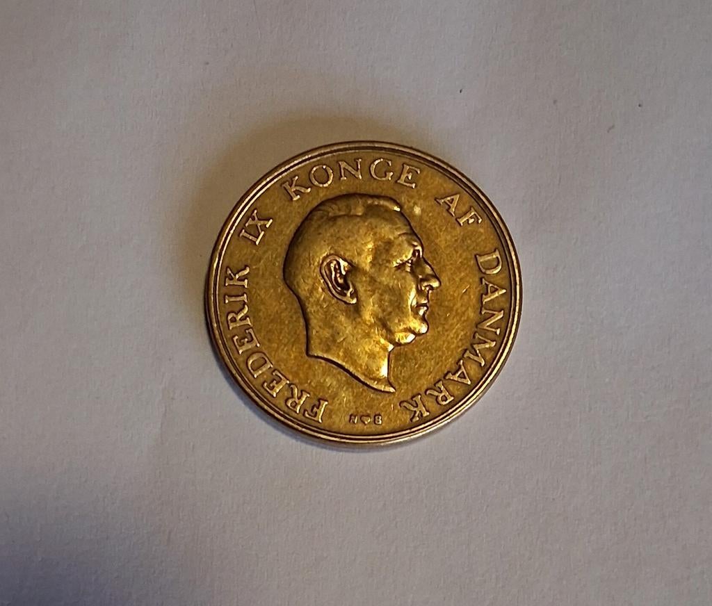 Denemarken, 2 kroner 1952, Frederik9 fraai muntje, Postzegels en Munten, Verzenden