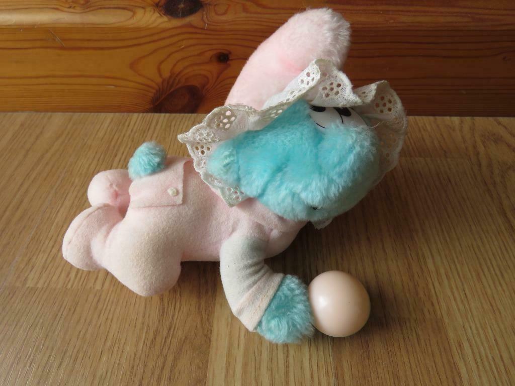 Vintage superbe peluche bébé schtroumpfs annee 1983, Enlèvement ou Envoi, Comme neuf, Autres types