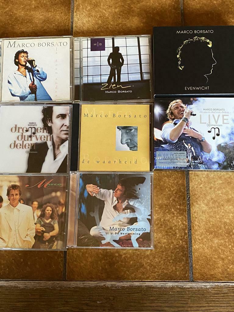 Marco Borsato 11 cd collectie, Enlèvement ou Envoi