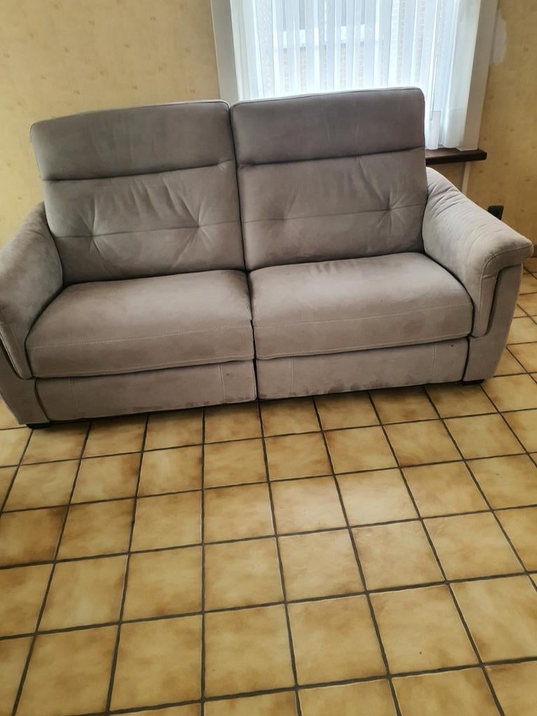 3 en 2 zit electrische relax, Ophalen, Stof