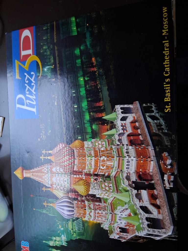 3 D puzzel Kathedraal Moskou, Hobby en Vrije tijd, Ophalen of Verzenden