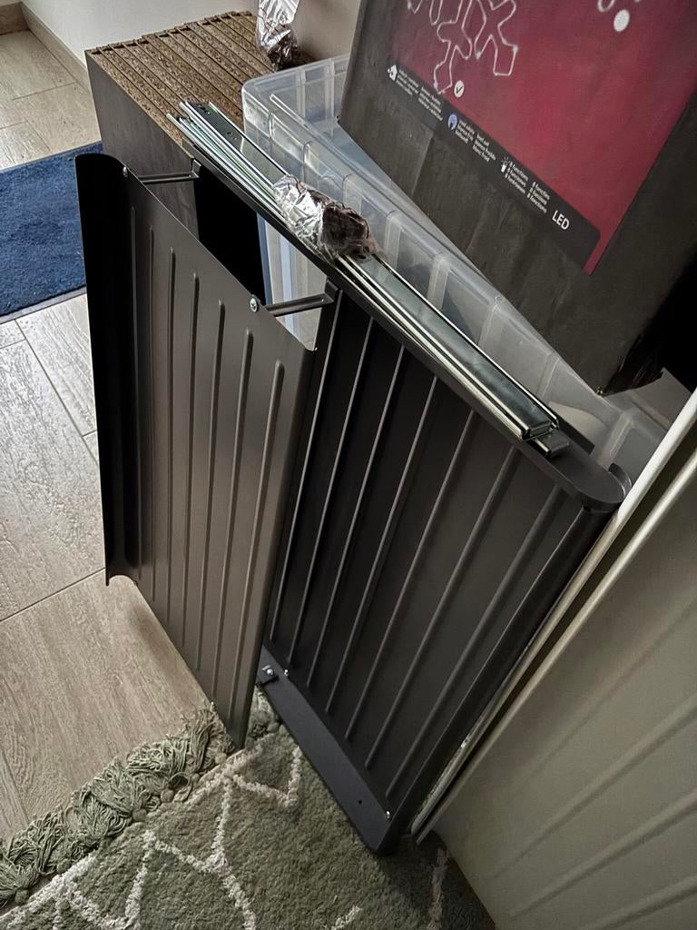 Komplement uittrekbaar schoenenrek, grijs, 75 cm, Enlèvement, Comme neuf