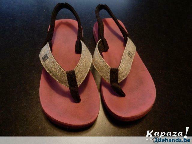 Roze teenslippers maat 28/29, Ophalen of Verzenden, Gebruikt, Meisje, Overige typen