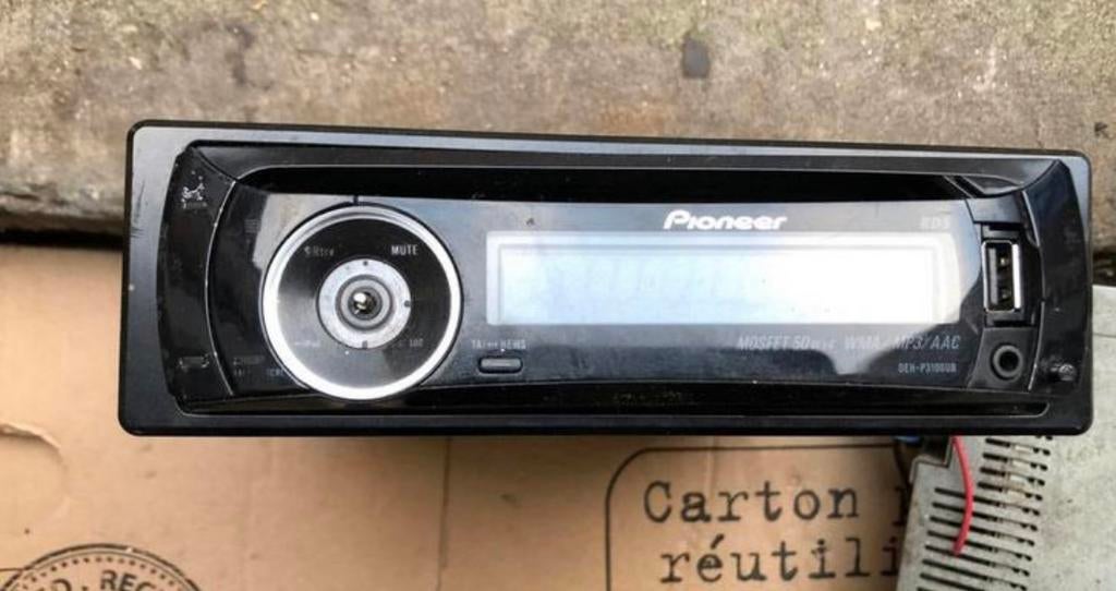 Auto  Radio Cd, radio casette, Ophalen