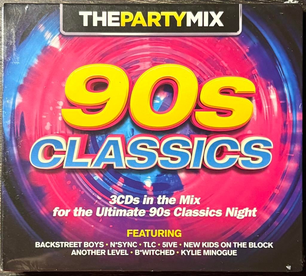THE PARTY MIX - 90s Classics, Cd's en Dvd's, Ophalen of Verzenden, Nieuw in verpakking, Pop