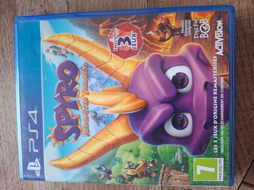 PS4 Spyro reignited trilogy, Games en Spelcomputers, Verzenden, Zo goed als nieuw