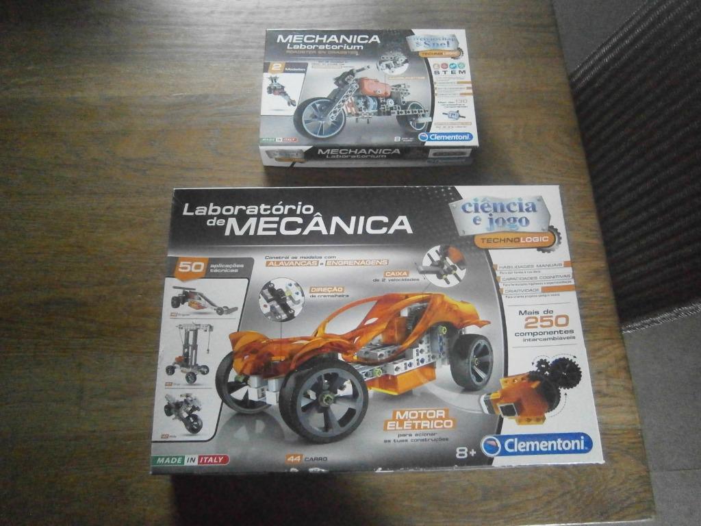 2 bouwdozen Clementoni mechanica, Ophalen of Verzenden, Zo goed als nieuw