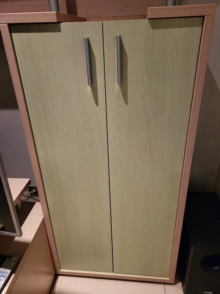 Armoire avec éclairage et étagère séparée, Enlèvement, Utilisé