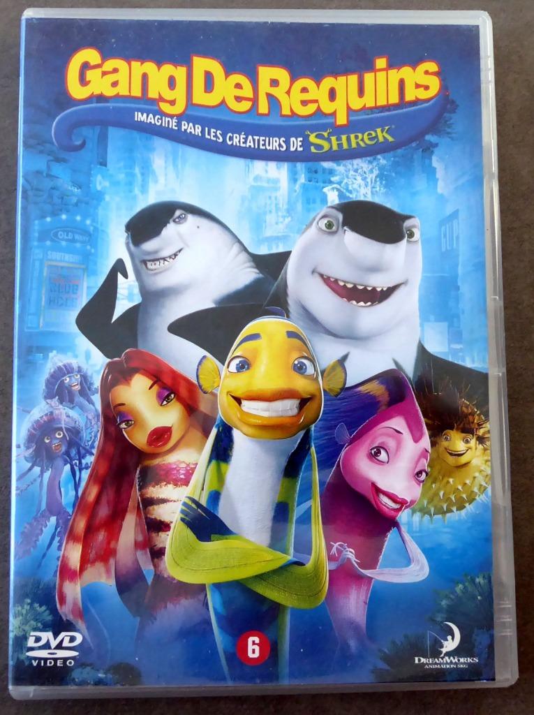 DVD - Gang de Requins,  imaginé par les créateurs de Shrek, Enlèvement ou Envoi, Utilisé, Dessin animé