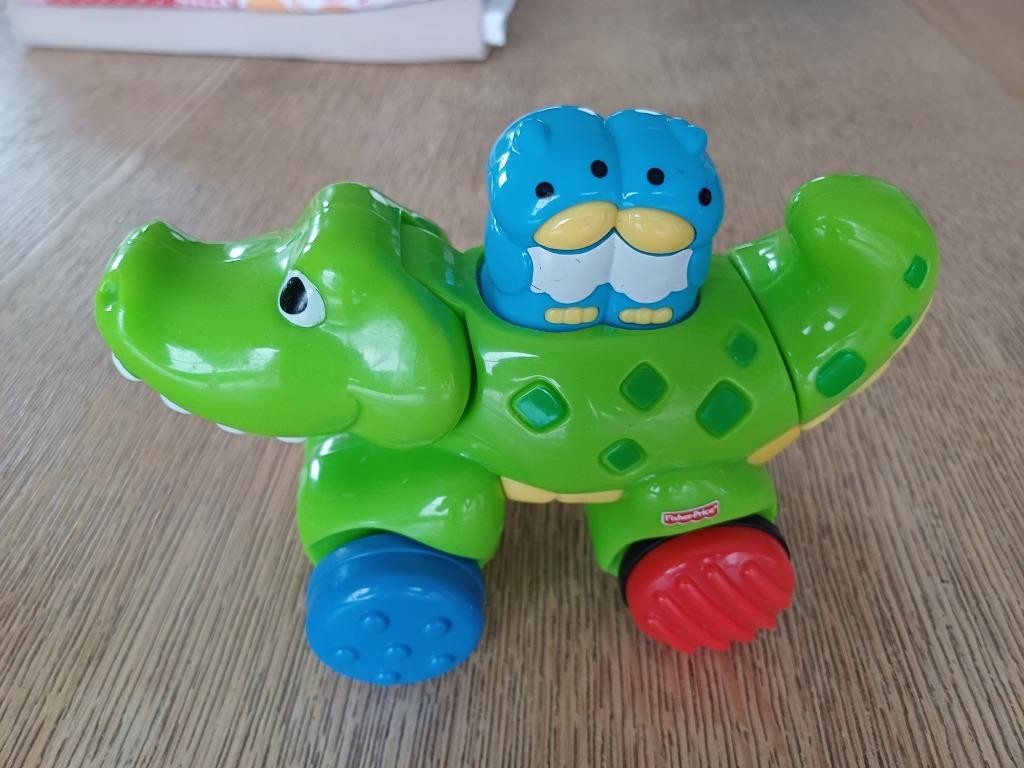 Rijdende krokodil, Kinderen en Baby's, Speelgoed | Fisher-Price, Ophalen, Gebruikt, Duw- of Trekspeelgoed