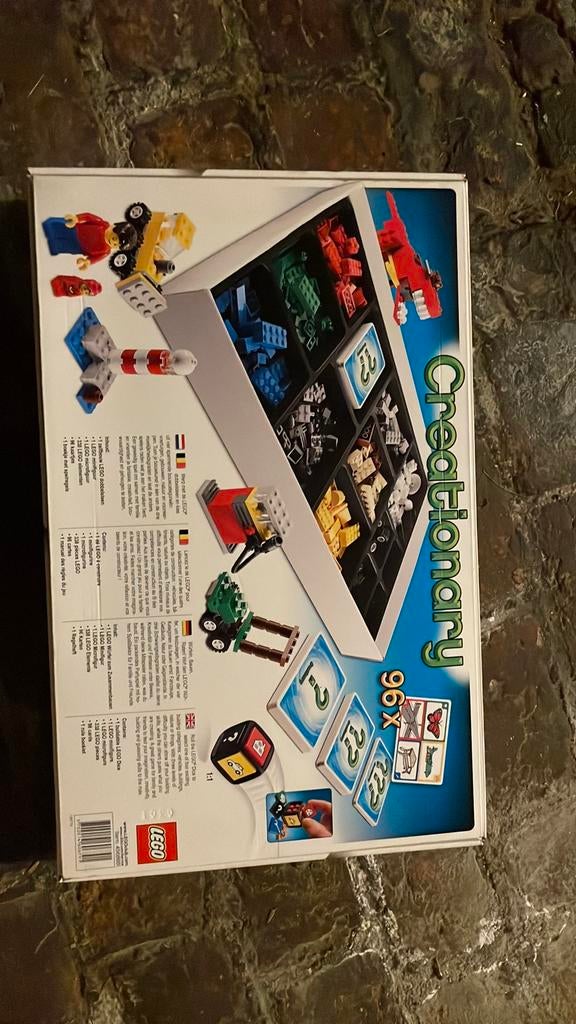 LEGO Creationary – Creatief familiespel (100% compleet), Ophalen of Verzenden, Zo goed als nieuw, Complete set, Lego