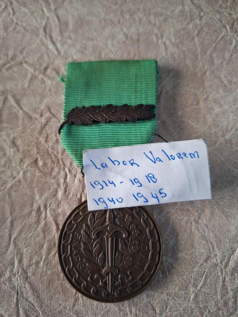 belgische Wereldoorlog medaille, Ophalen of Verzenden