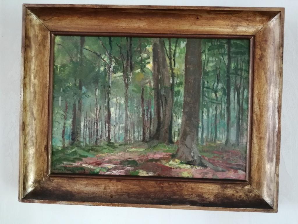 peinture sur panneau, Ophalen