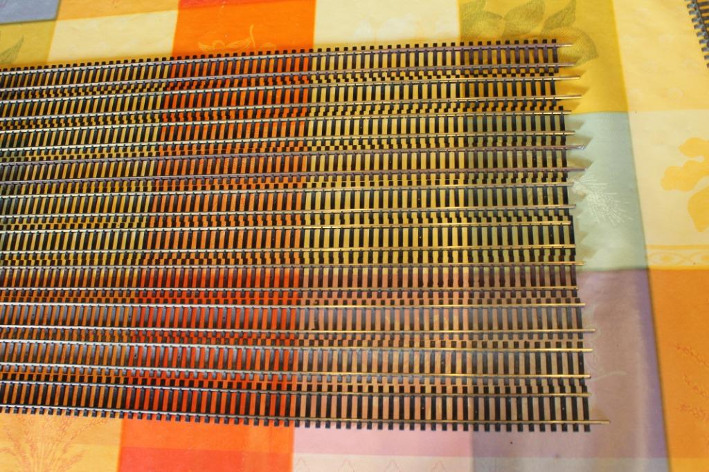 Fleischmann HO 6006 – rails flexible de 80 à 90cm f34, Enlèvement ou Envoi, Fleischmann, Rails, Courant continu