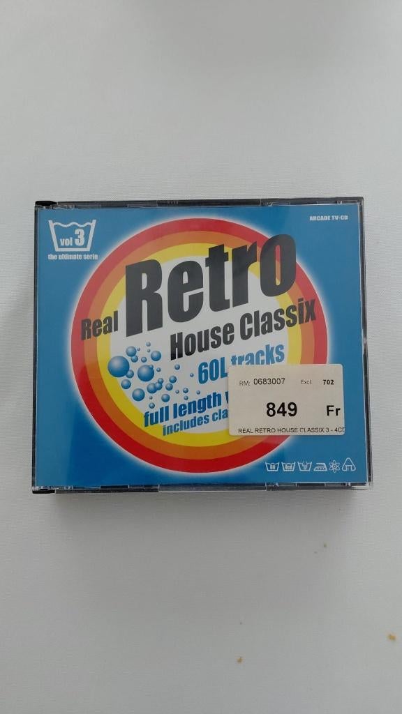 Retro House Classix vol 3, Ophalen of Verzenden