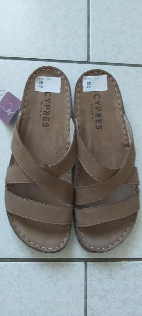 Sandales taille 39, Enlèvement ou Envoi, Beige, Cyprès, Comme neuf