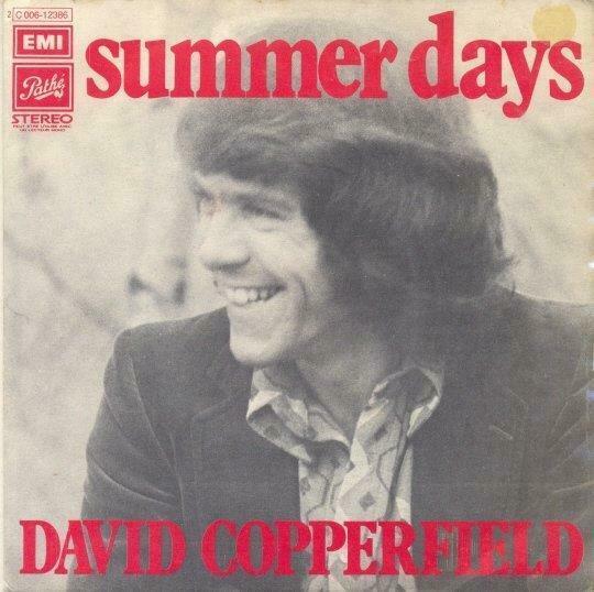 David Copperfield – Summer days – Single – 45 rpm, Cd's en Dvd's, Vinyl | Overige Vinyl, Gebruikt, Ophalen of Verzenden