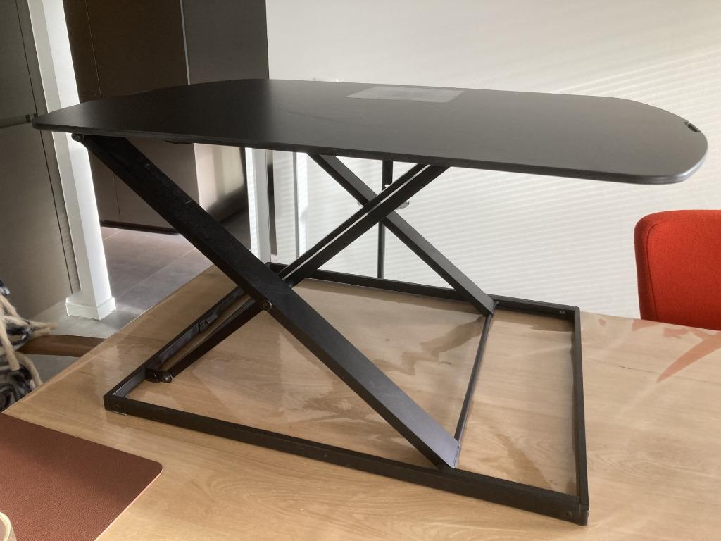 grand support de bureau 79 x 56, réglable en hauteur 3-40, Enlèvement, Comme neuf, Réglable en hauteur