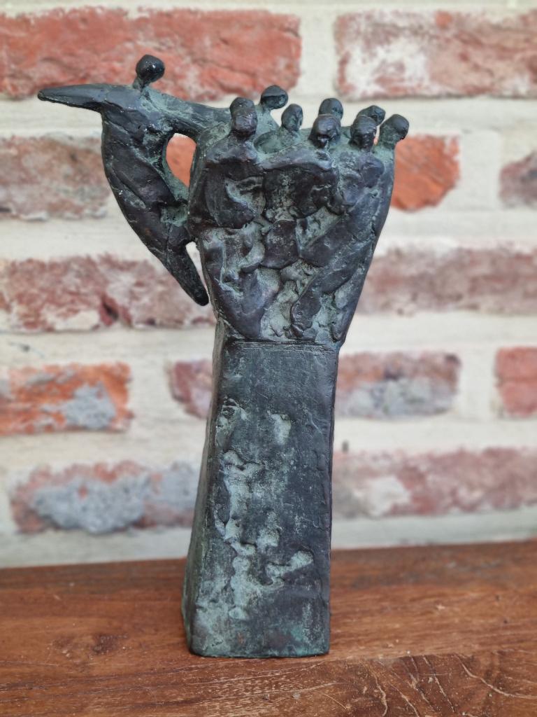Carla Wiersma - Bronzen beeld, Ophalen of Verzenden, Brons