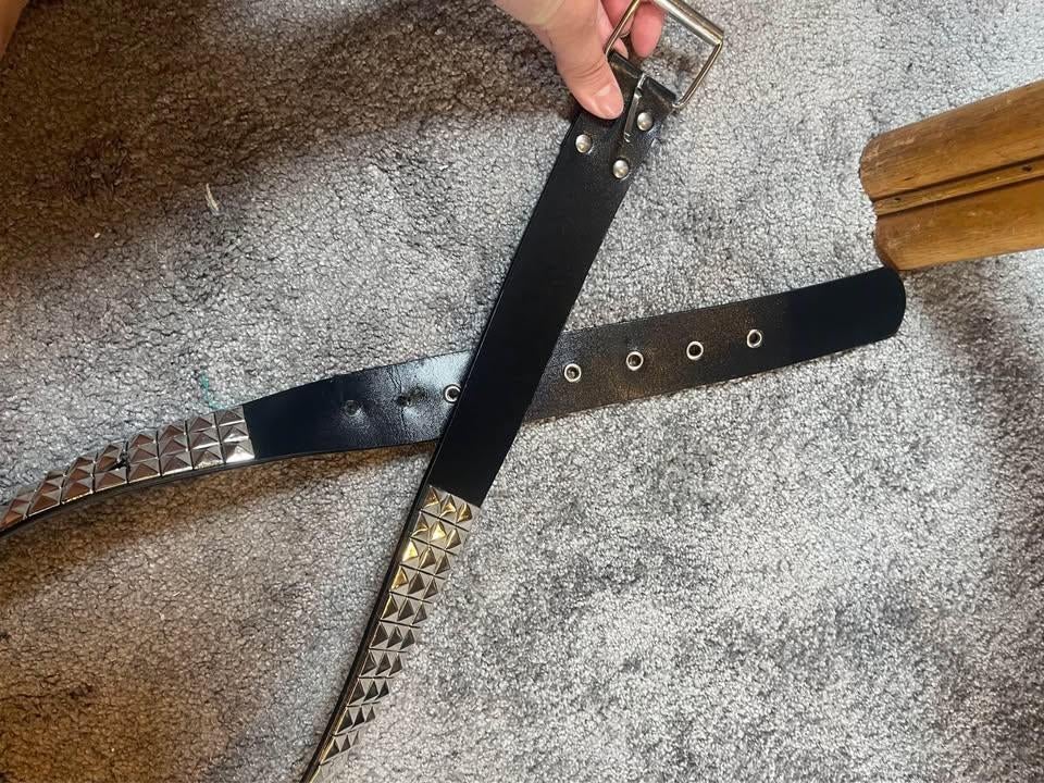 Riem met studs, Vêtements | Femmes, Ceintures, Enlèvement ou Envoi, Neuf, Noir, Ceinture