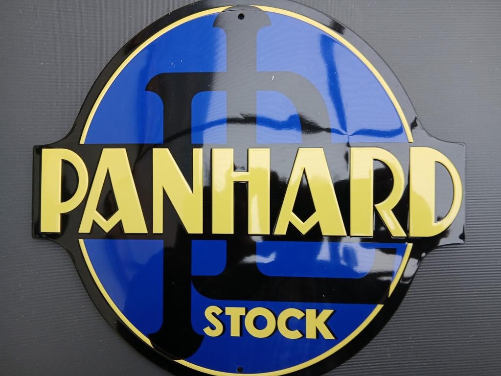 Assiette en étain Panhard, Enlèvement ou Envoi