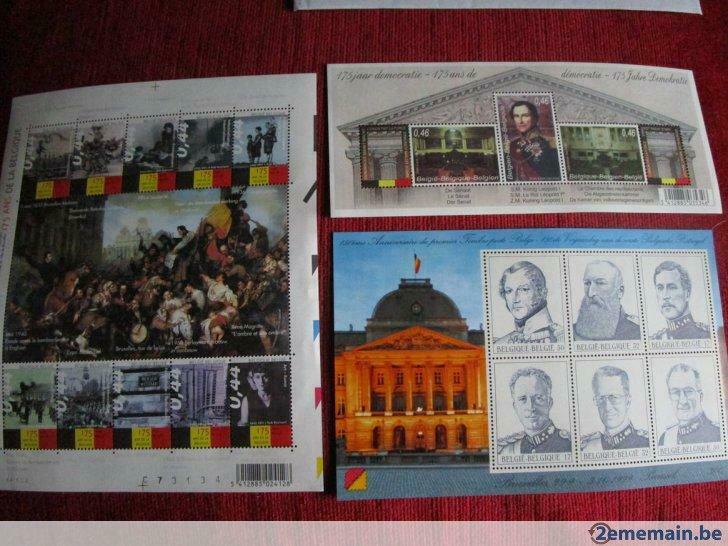 175 ans de la Belgique, Timbres & Monnaies, Enlèvement ou Envoi