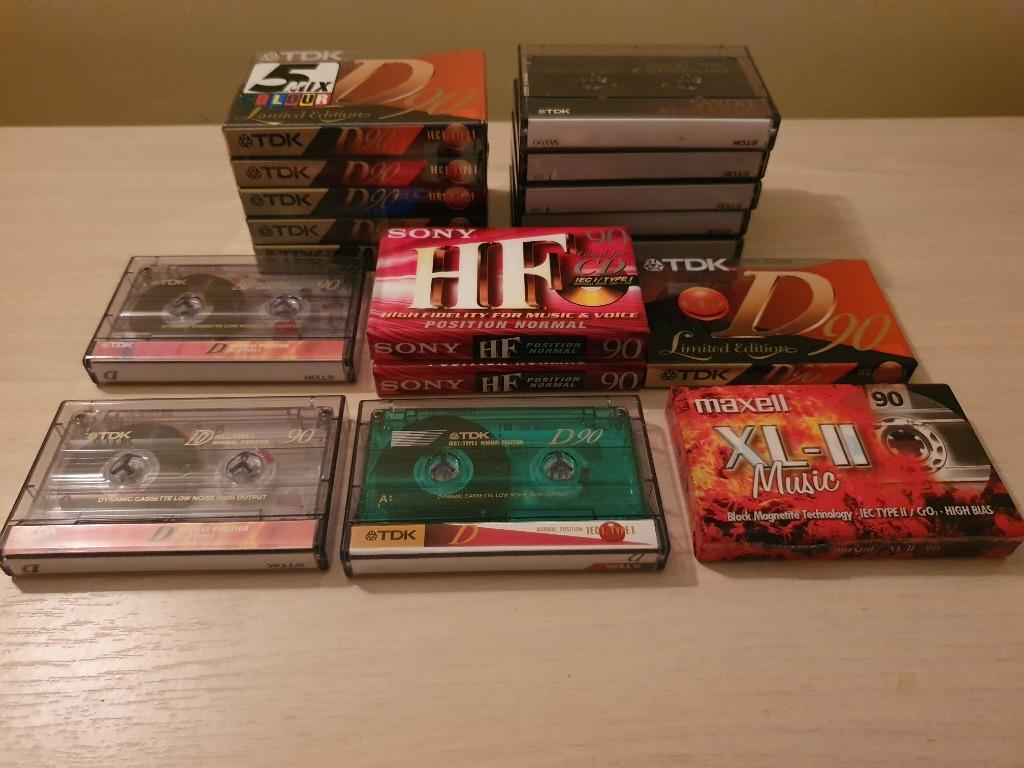 Lot van 17 nieuwe k7 audio virgin 90 min vintage, 2 t/m 25 bandjes, Overige genres, Ophalen of Verzenden, Nieuw in verpakking
