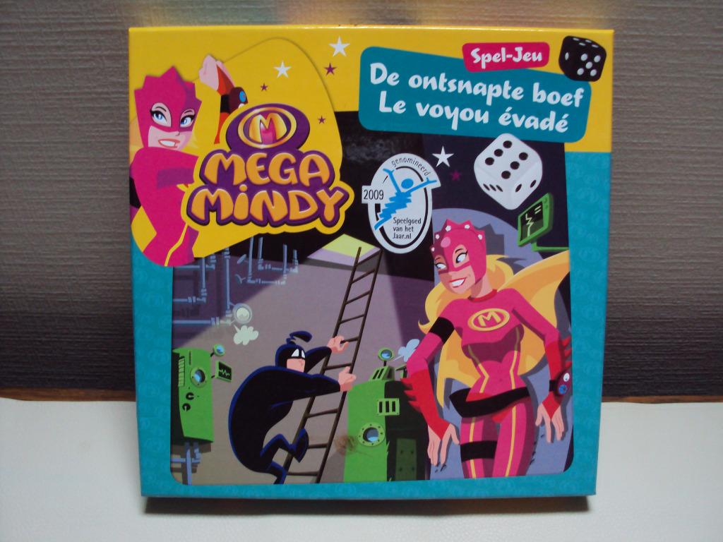Mega Mindy bordspel. De ontsnapte boef. NIEUW !, Ophalen of Verzenden