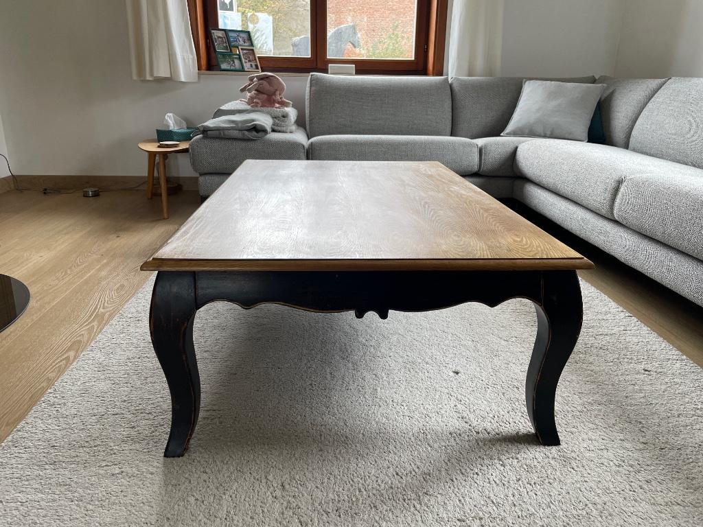 Salontafel, Ophalen, Gebruikt, 100 tot 150 cm, Eikenhout