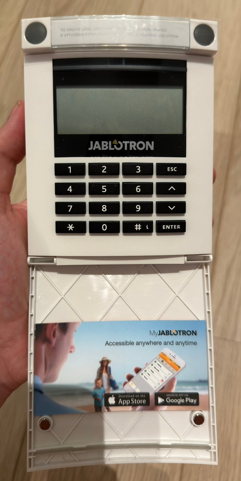Jablotron JA‑114E bedraad keypad – Nieuwstaat – 100‑serie –, Bricolage & Construction, Enlèvement ou Envoi, Comme neuf, Sans fil