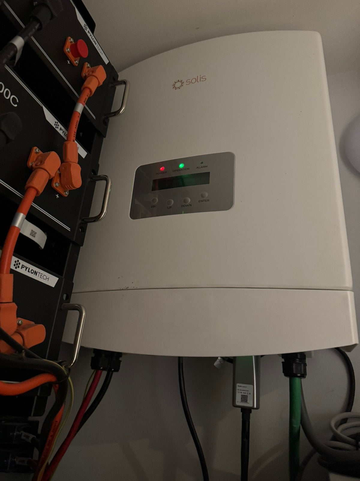 Onduleur à batterie Solis RAI-3K-48ES-5G 3 kW, Bricolage & Construction, Électricité & Câbles, Enlèvement, Comme neuf, Autres marques