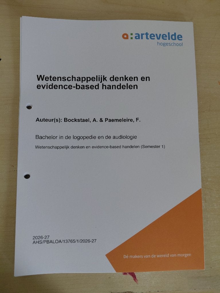 Wetenschappelijk denken & evidence-based handelen, Nieuw, Diverse auteurs, Ophalen of Verzenden, Hogeschool
