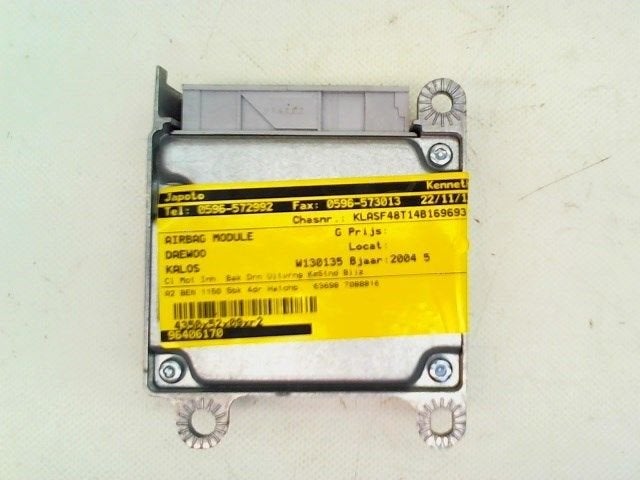 BOITIER AIRBAG Daewoo / Chevrolet Kalos (SF48) (|96406170|), Utilisé, Daewoo