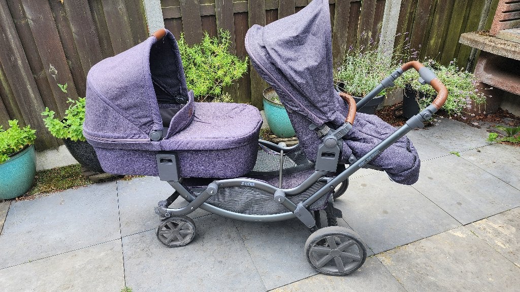 Duo Kinderwagen ABC Designer Zoom, Kinderen en Baby's, Overige Kinderen en Baby's, Ophalen, Gebruikt