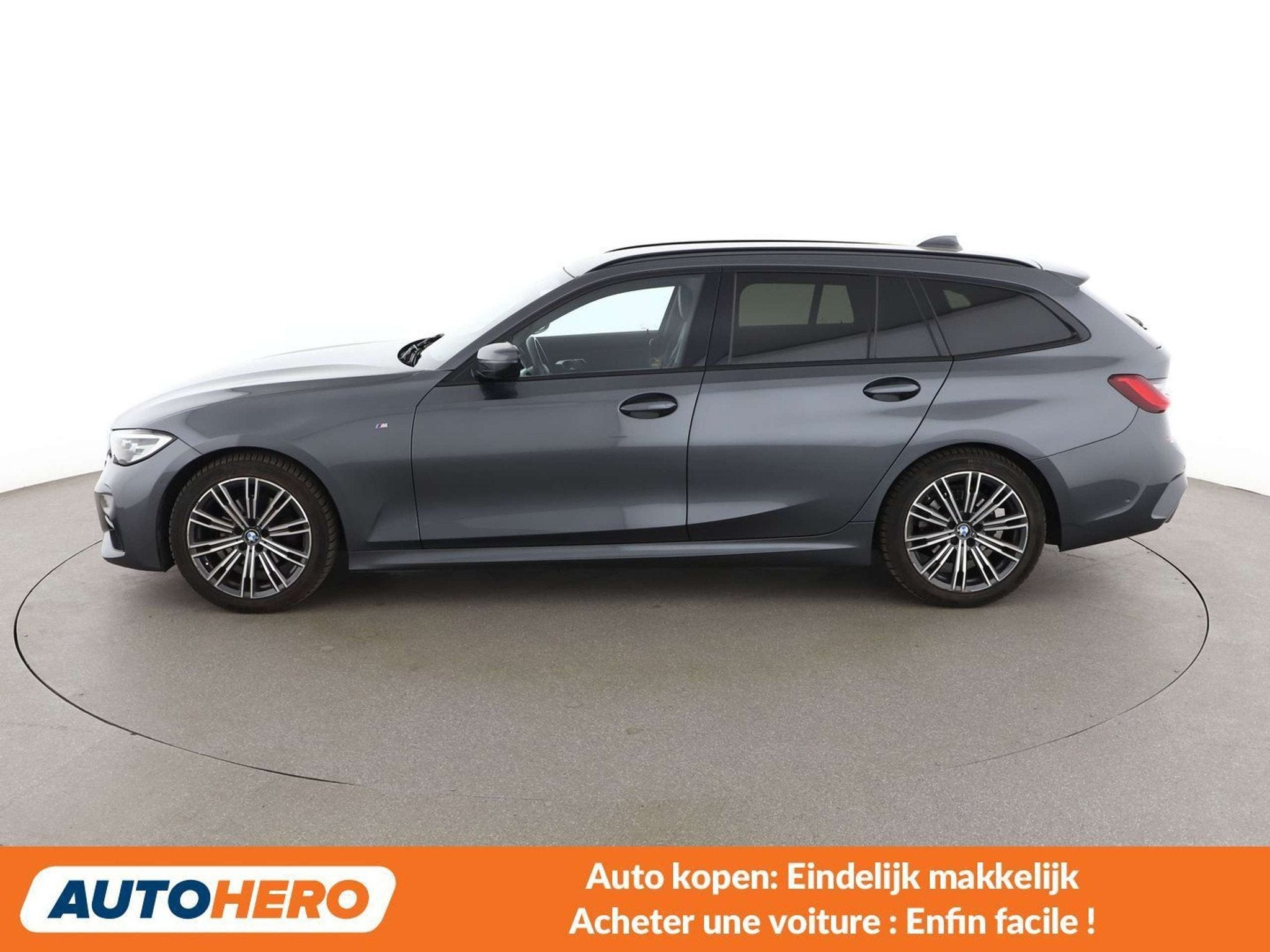 BMW 3 Serie 320 320d Mild-Hybrid M Sport (bj 2021), Auto's, BMW, Automaat, Achterwielaandrijving, Alcantara, Adaptive Cruise Control