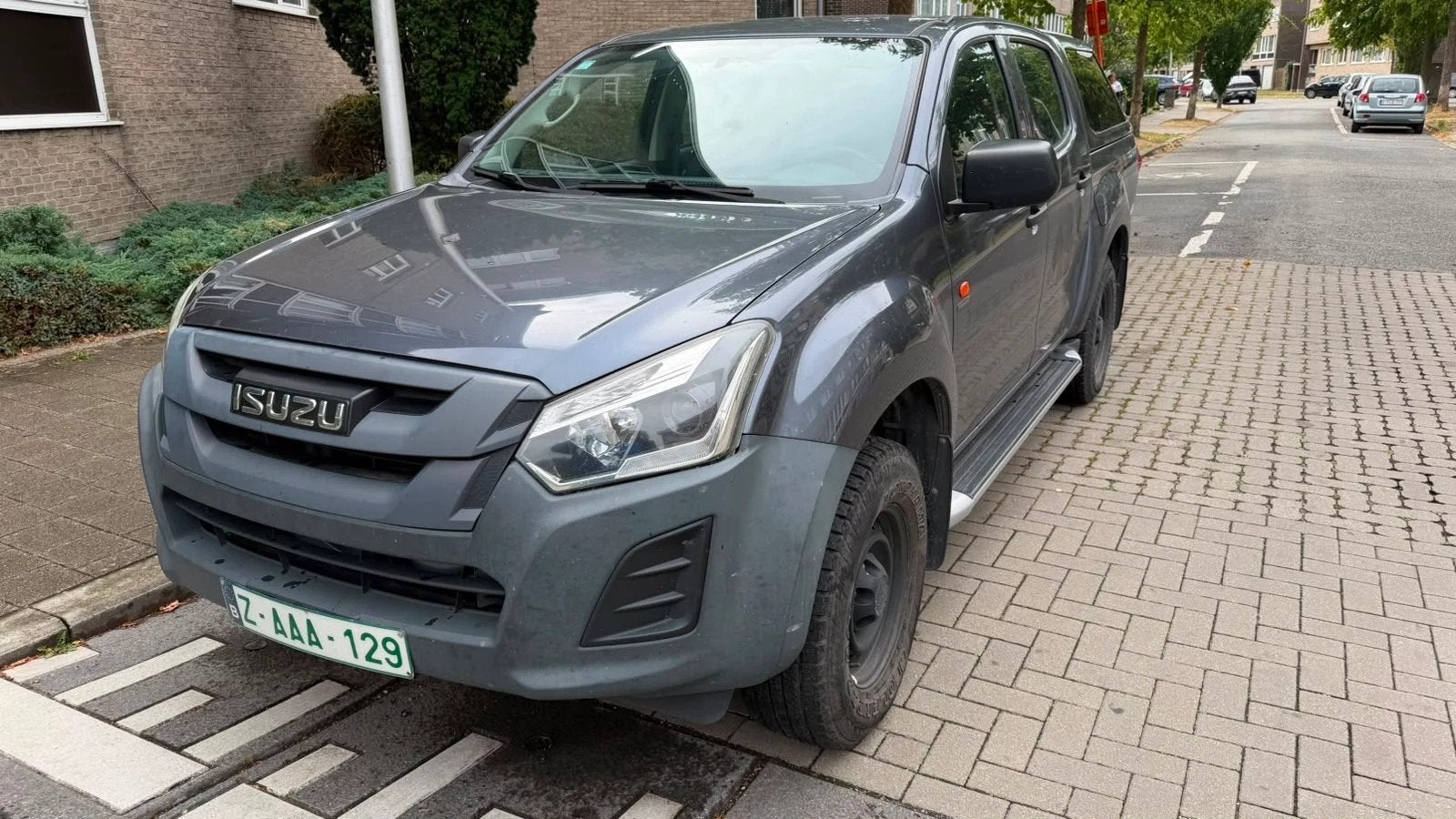 ISUZU DMAX /2019/4X4 AUTOMAAT/DUBBEL-CAB, Auto's, Automaat, 4 deurs, Stof, Gebruikt