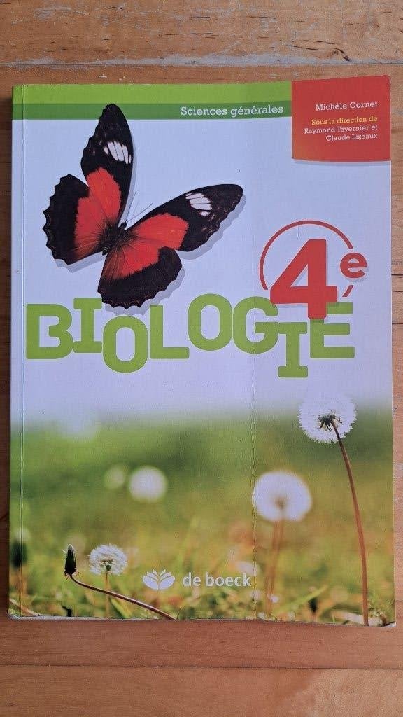 Biologie 4e : Sciences générales, Livres, Biologie, Comme neuf, Enlèvement, Secondaire
