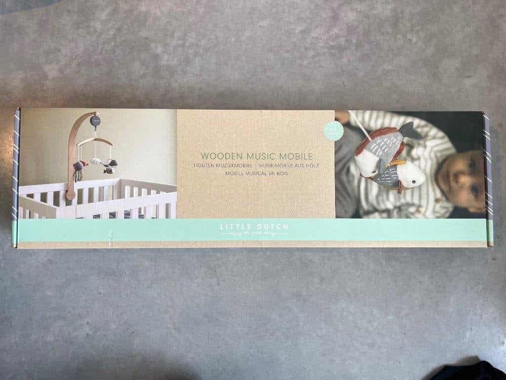 Houten muziekmobiel Little Dutch, Kinderen en Baby's, Ophalen, Little Dutch, Zo goed als nieuw, Ophangbaar
