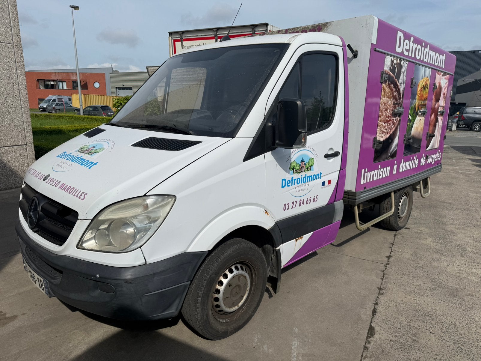 Mercedes Sprinter 313 cdi de 2008 transport Surgelés, Auto's, Bedrijf, Te koop, Euro 4