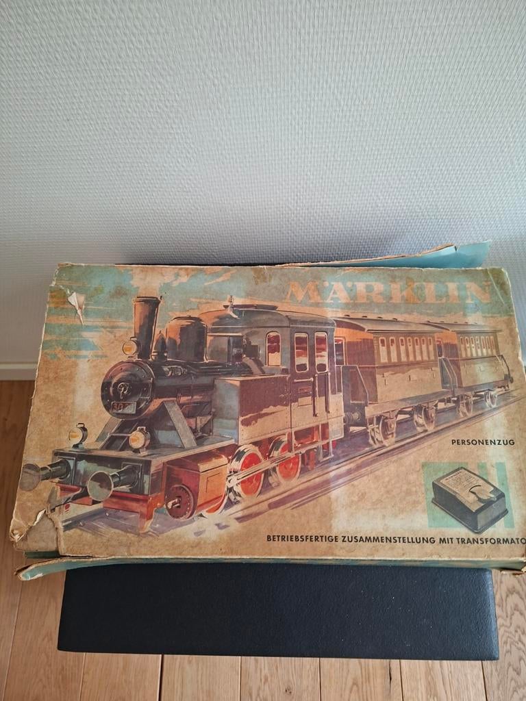 Marklin 2941 oude trein met doos  ., Hobby en Vrije tijd, Modeltreinen | H0, Gebruikt, Treinset, Gelijkstroom, Märklin, Verzenden