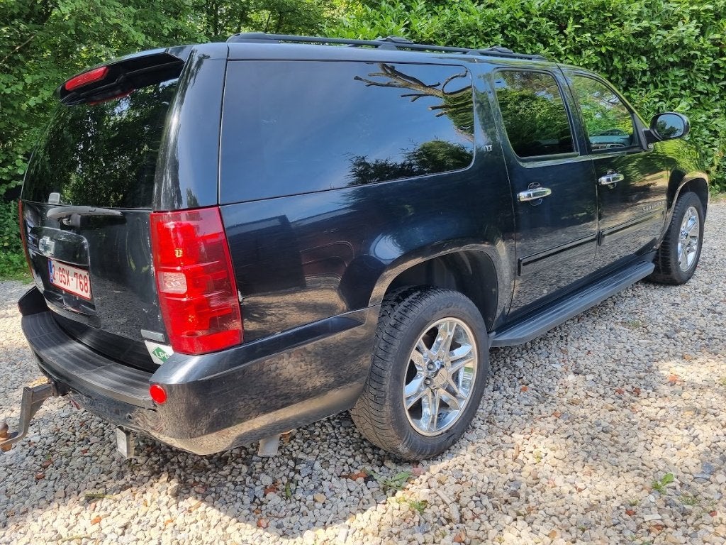 Chevrolet Suburban, Auto's, Automaat, 8 cilinders, Zwart, Leder