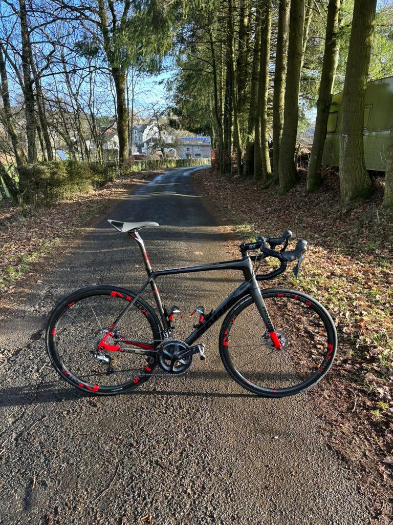 Adris hicker full carbone, Fietsen en Brommers, Fietsen | Heren | Sportfietsen en Toerfietsen, 10 tot 15 versnellingen, Schijfrem