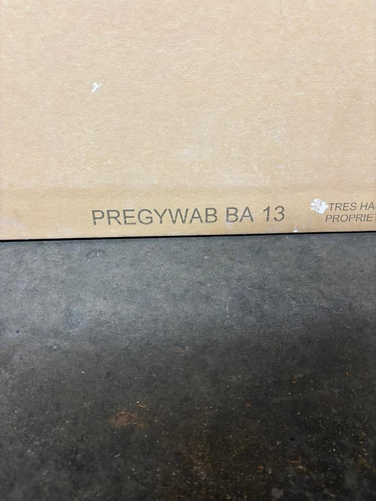 Gyproc platen siniat WAB buiten gebruik, Doe-het-zelf en Bouw, Platen en Panelen, Ophalen