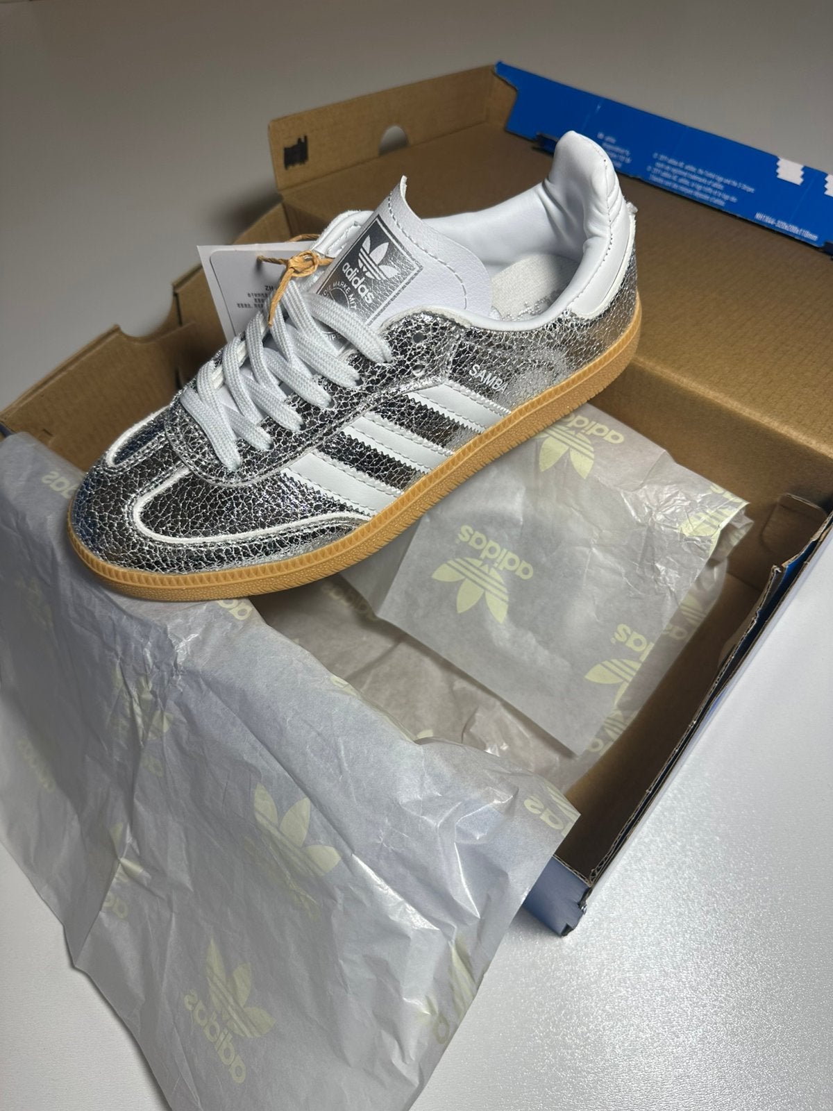 Samba OG argenté, Ophalen of Verzenden, Nieuw, Overige kleuren