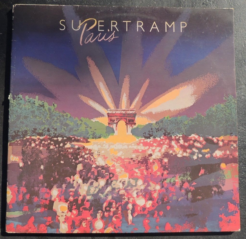 Double album SUPERTRAMP Live in Paris CBS Record 1980, Progressive metal, Gebruikt, Verzenden, 12 inch