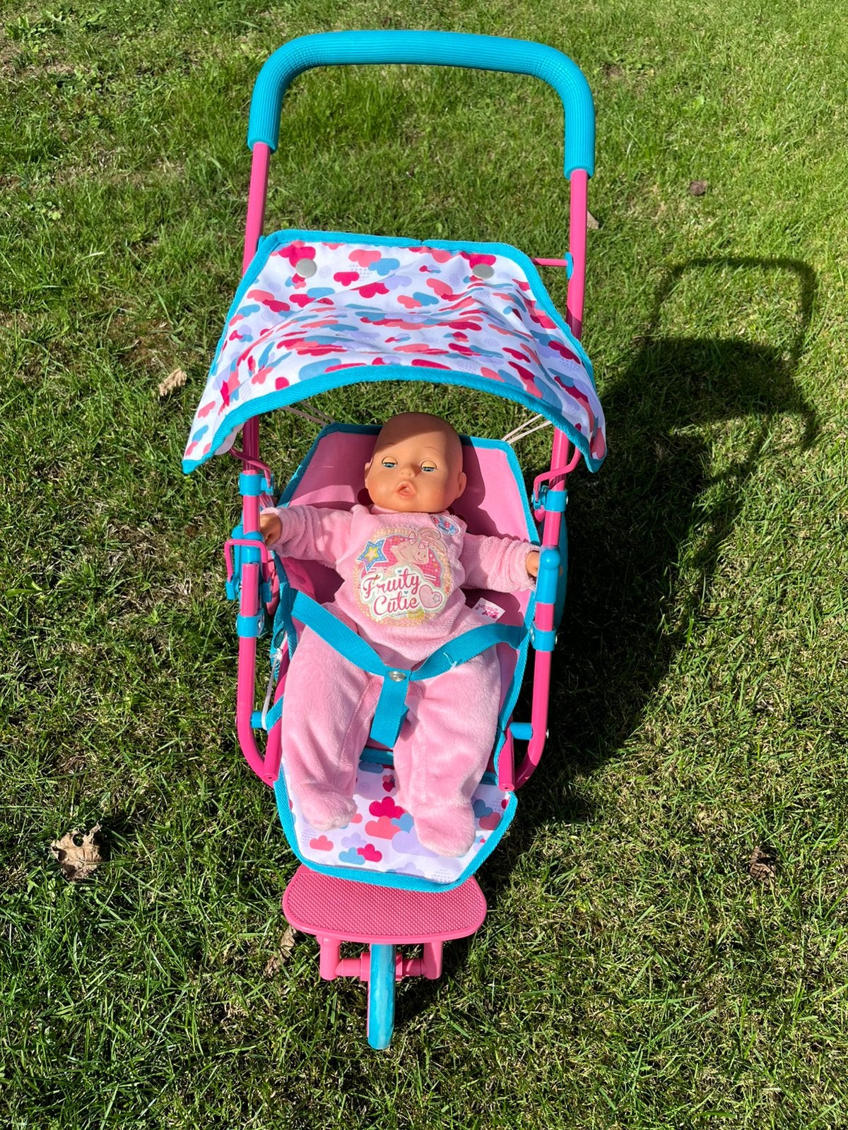 Poppenbuggy + popje, Kinderen en Baby's, Ophalen, Gebruikt