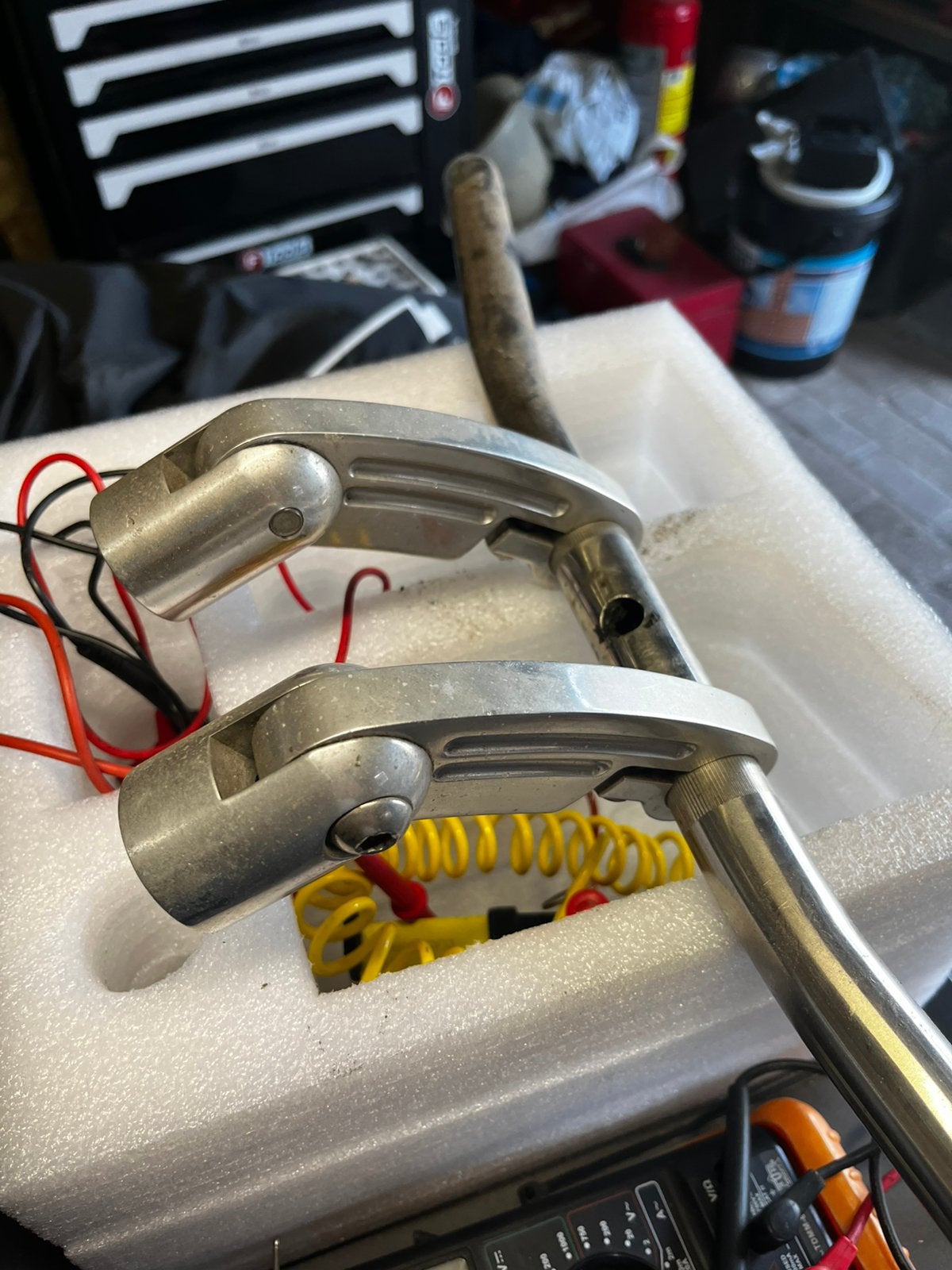 Harley stuur wide, Ophalen, Gebruikt