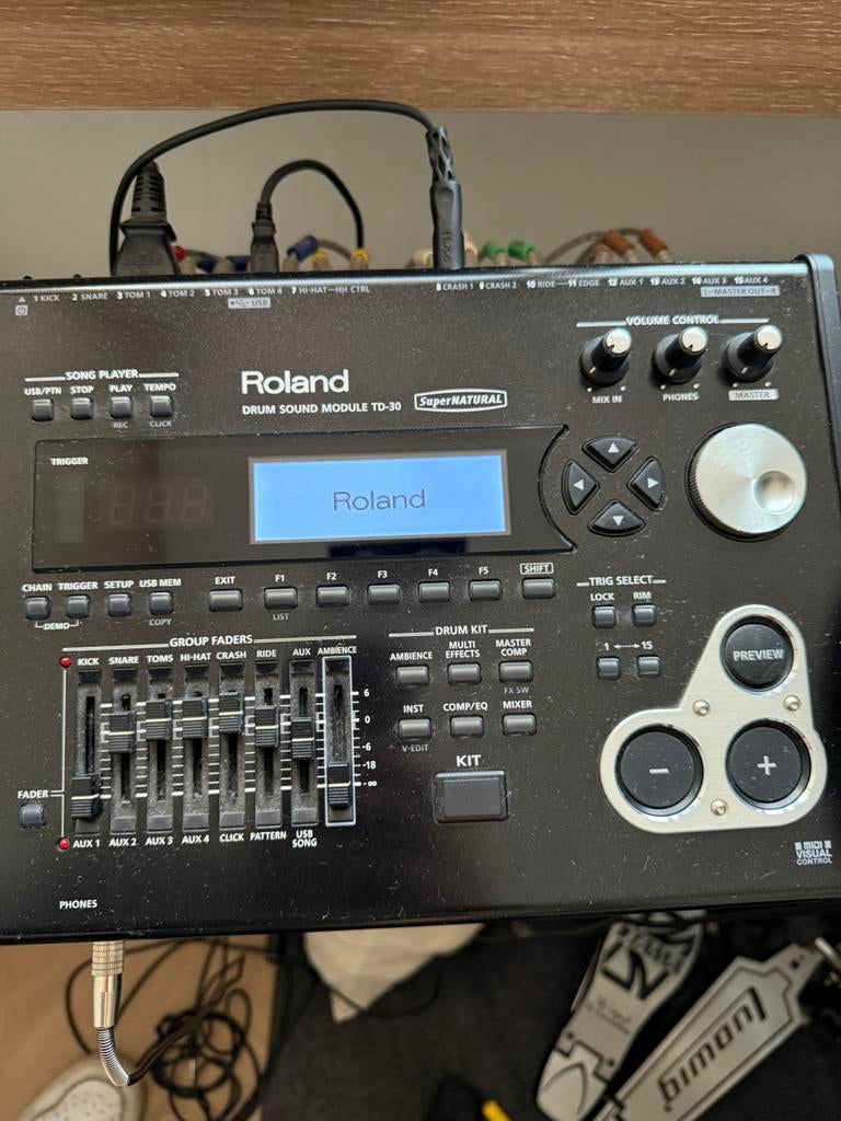 Roland Td-30 drumstel, Musique & Instruments, Enlèvement, Comme neuf, Roland
