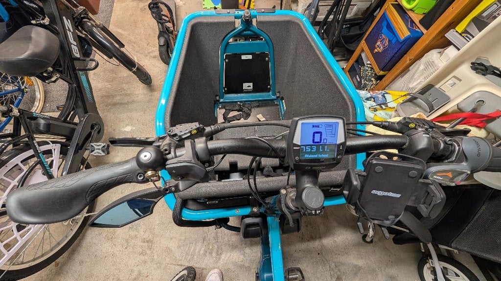 CUBE Cargo Hybrid (Dual Battery 1000Wh), Elektrisch, Zo goed als nieuw, 2 kinderen, Schijfrem