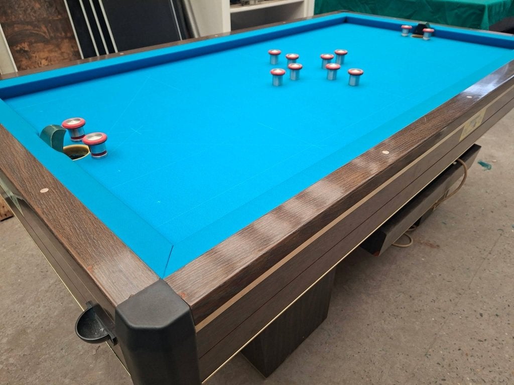 Vernieuwde Duque biljarts vanaf 2400 euro., Ophalen, Gebruikt, Biljarttafel
